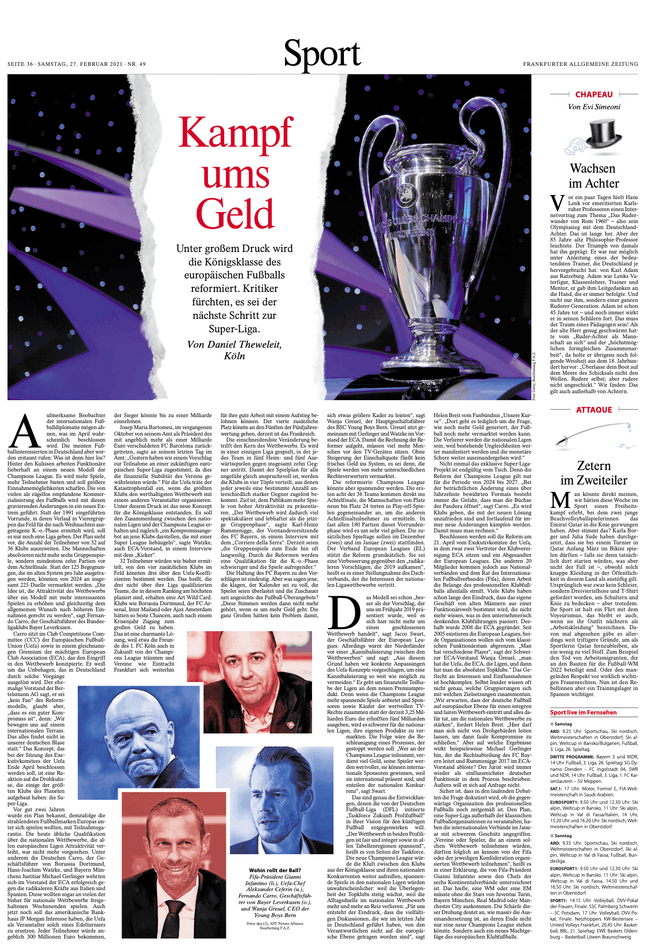 European football business
