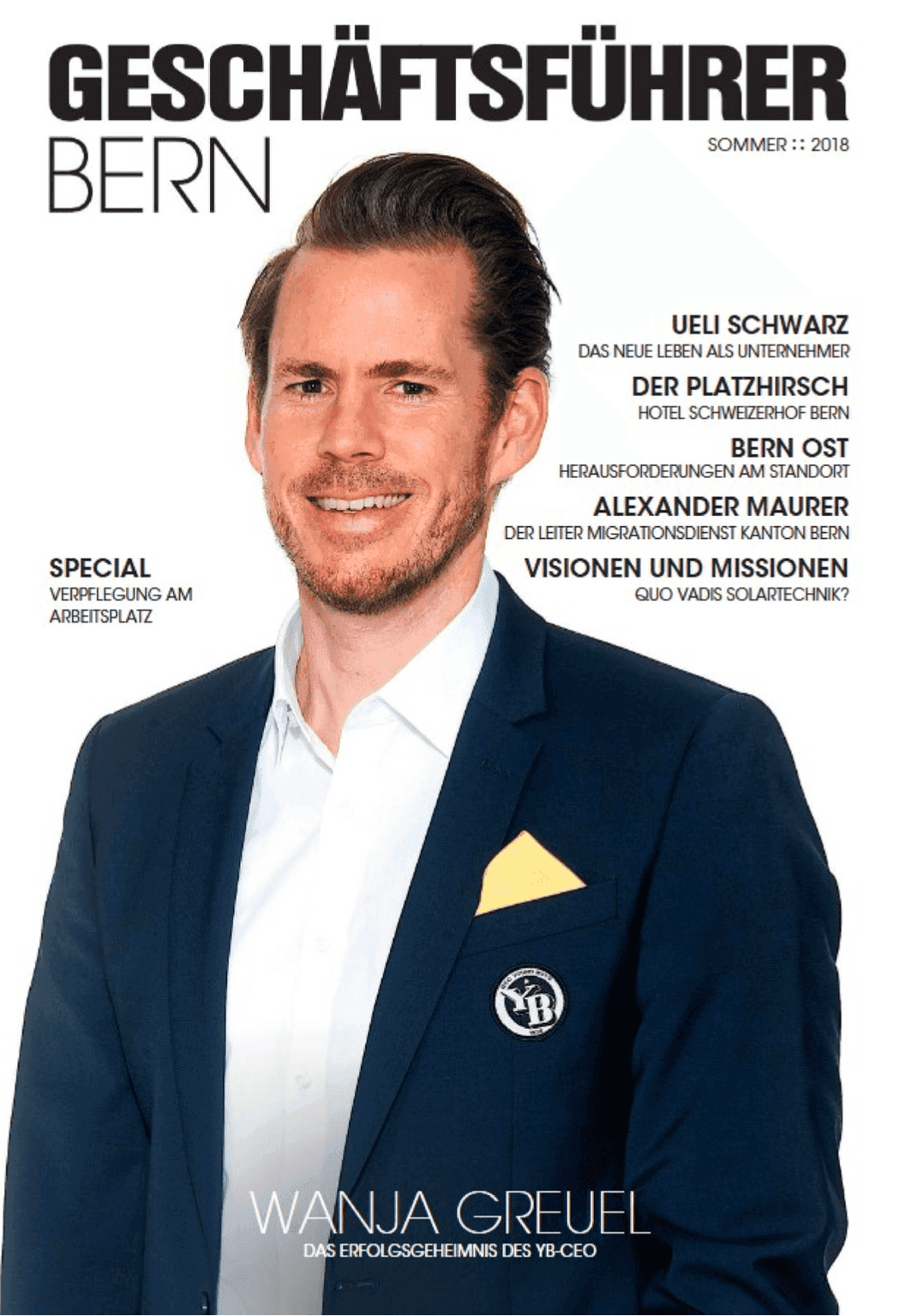 Geschäftsführer Bern, Portrait